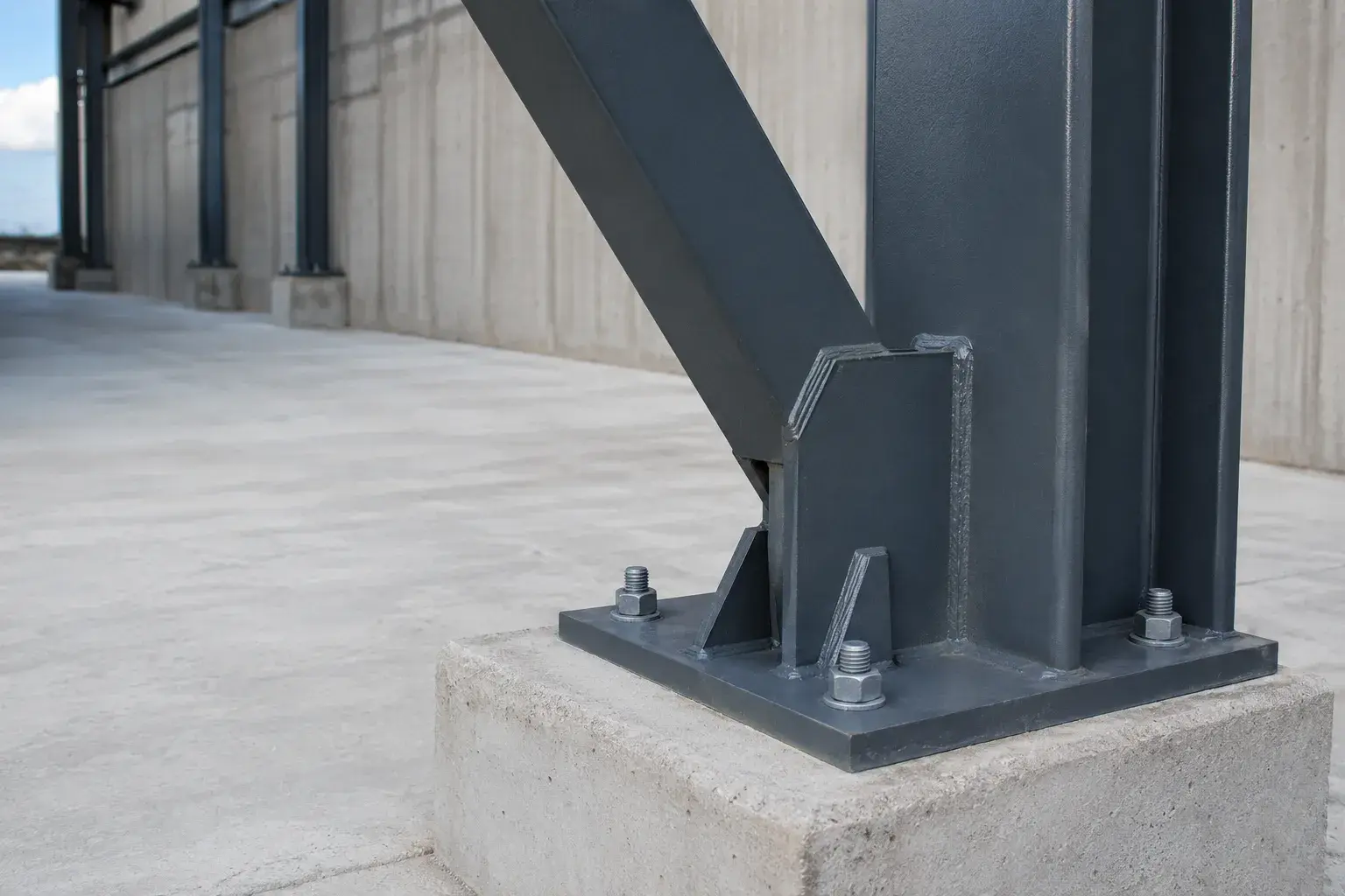 Anchor Bolts and Embeds in Caledon, Ontario, fabricated and installed by The Grate Guys