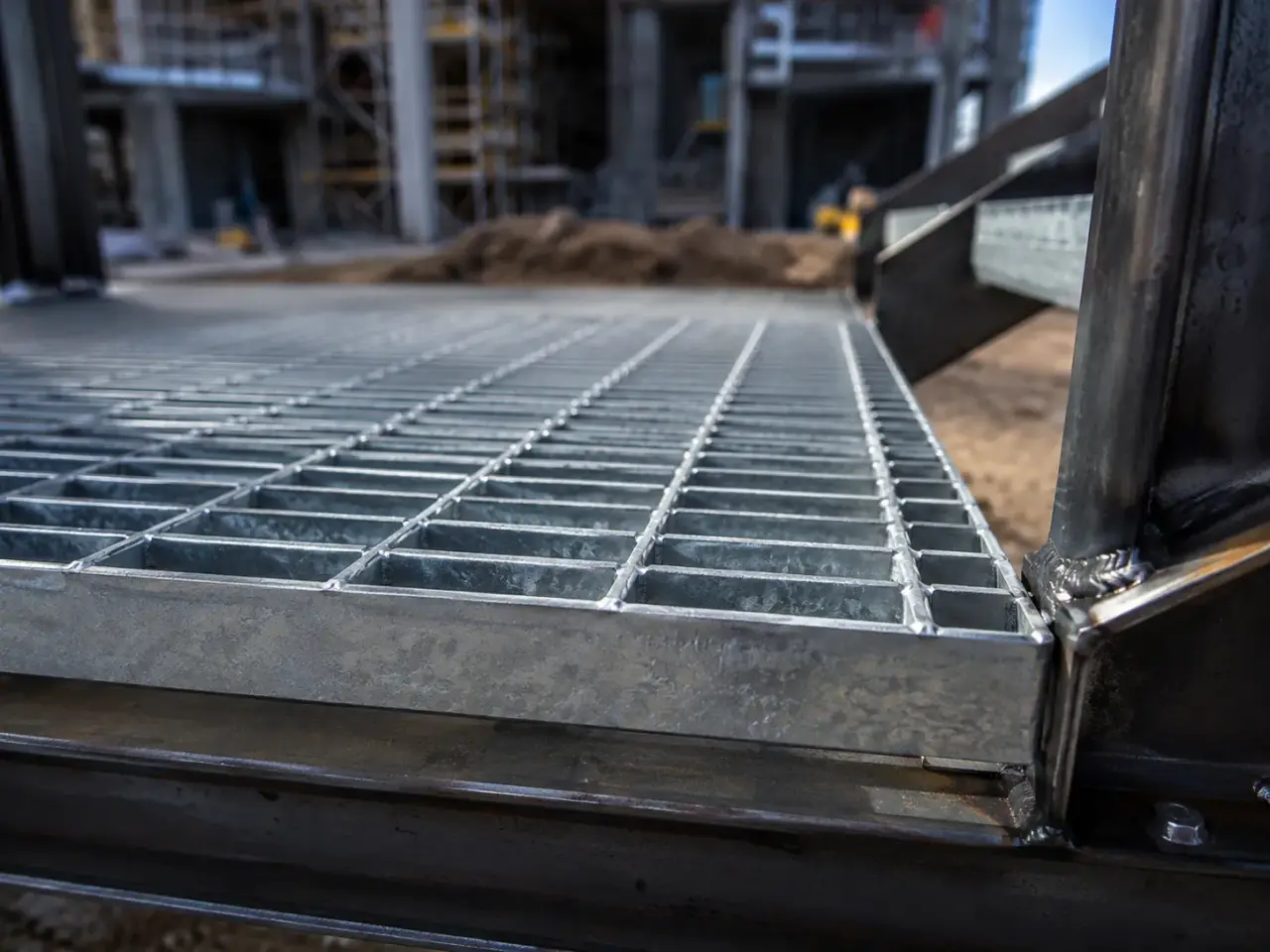 Anti Slip Grating in Markham being fabricated and installed by The Grate Guys
