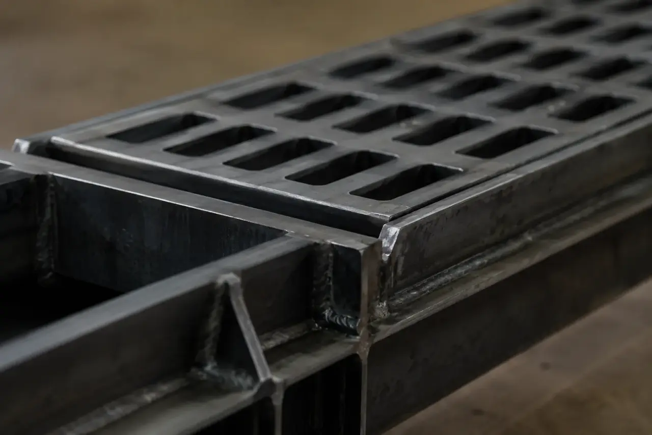 Area Drains in Markham being fabricated and installed by The Grate Guys