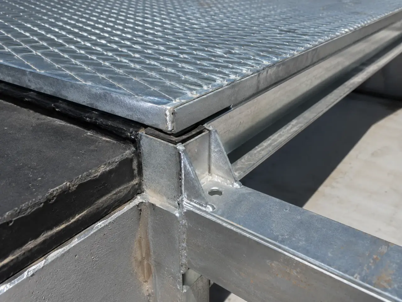 Cable Trench Covers in Aurora being fabricated and installed by The Grate Guys