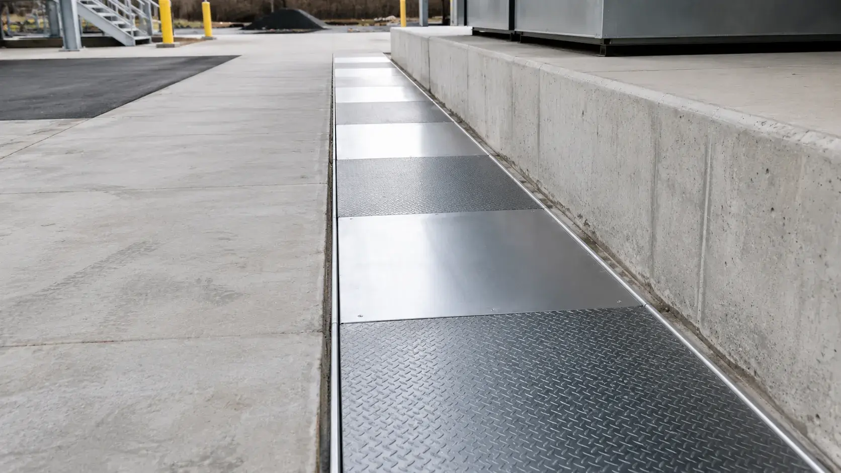 Cable Trench Covers in Aurora, Ontario, fabricated and installed by The Grate Guys
