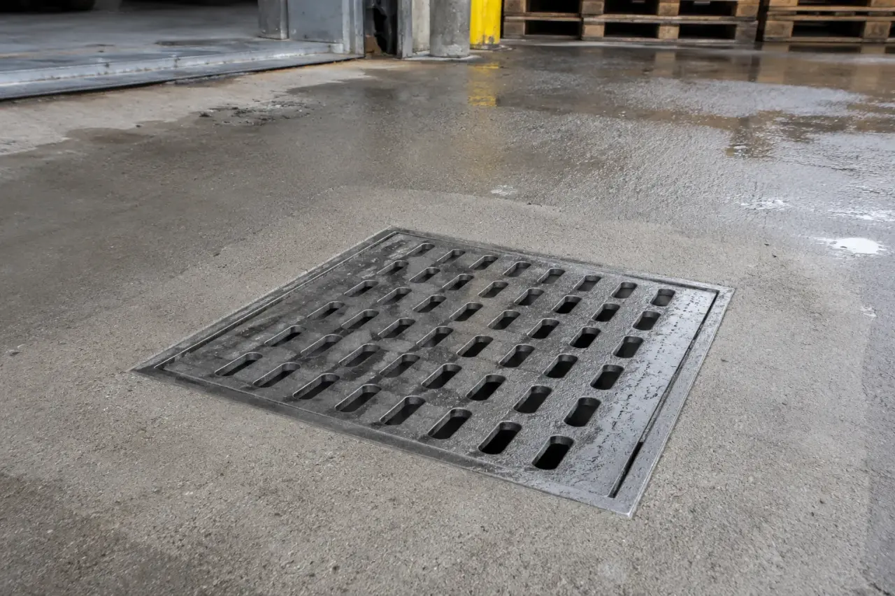 Completed Catch Basin Repair installation by The Grate Guys