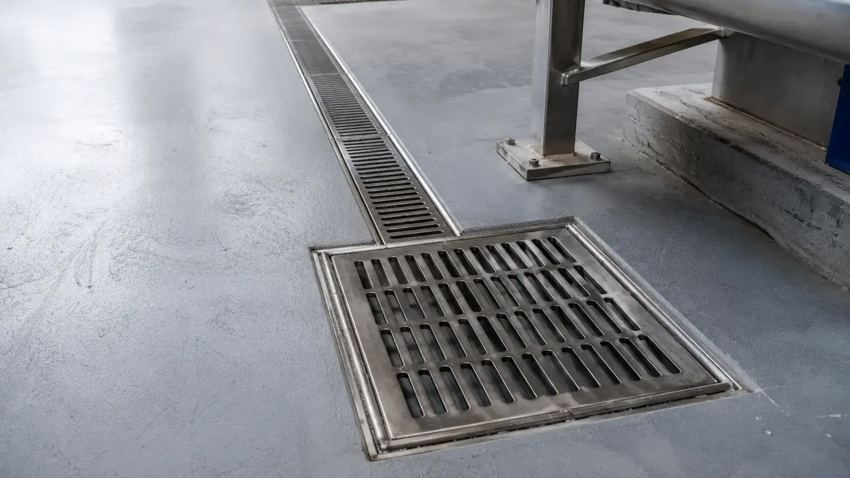 Cleanroom Drain Covers in Markham, Ontario, fabricated and installed by The Grate Guys
