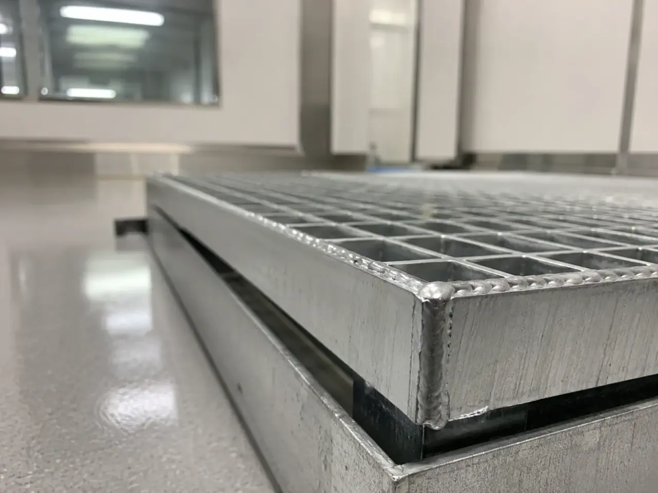 Cleanroom Grates in Markham being fabricated and installed by The Grate Guys