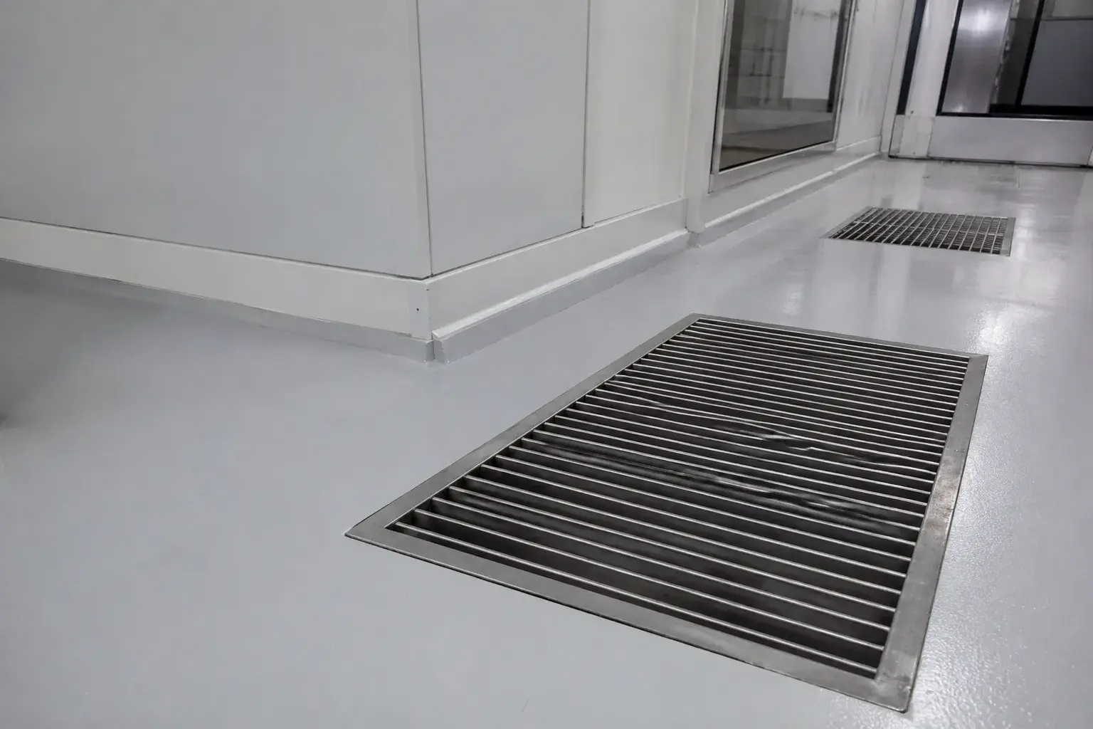 Cleanroom Grates in Markham, Ontario, fabricated and installed by The Grate Guys