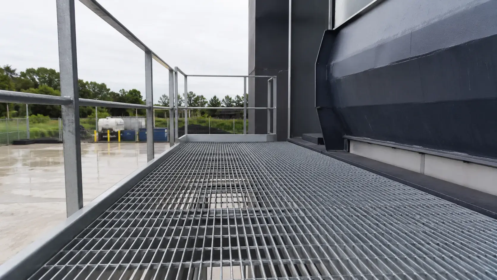 Close Mesh Grating in Caledon, Ontario, fabricated and installed by The Grate Guys