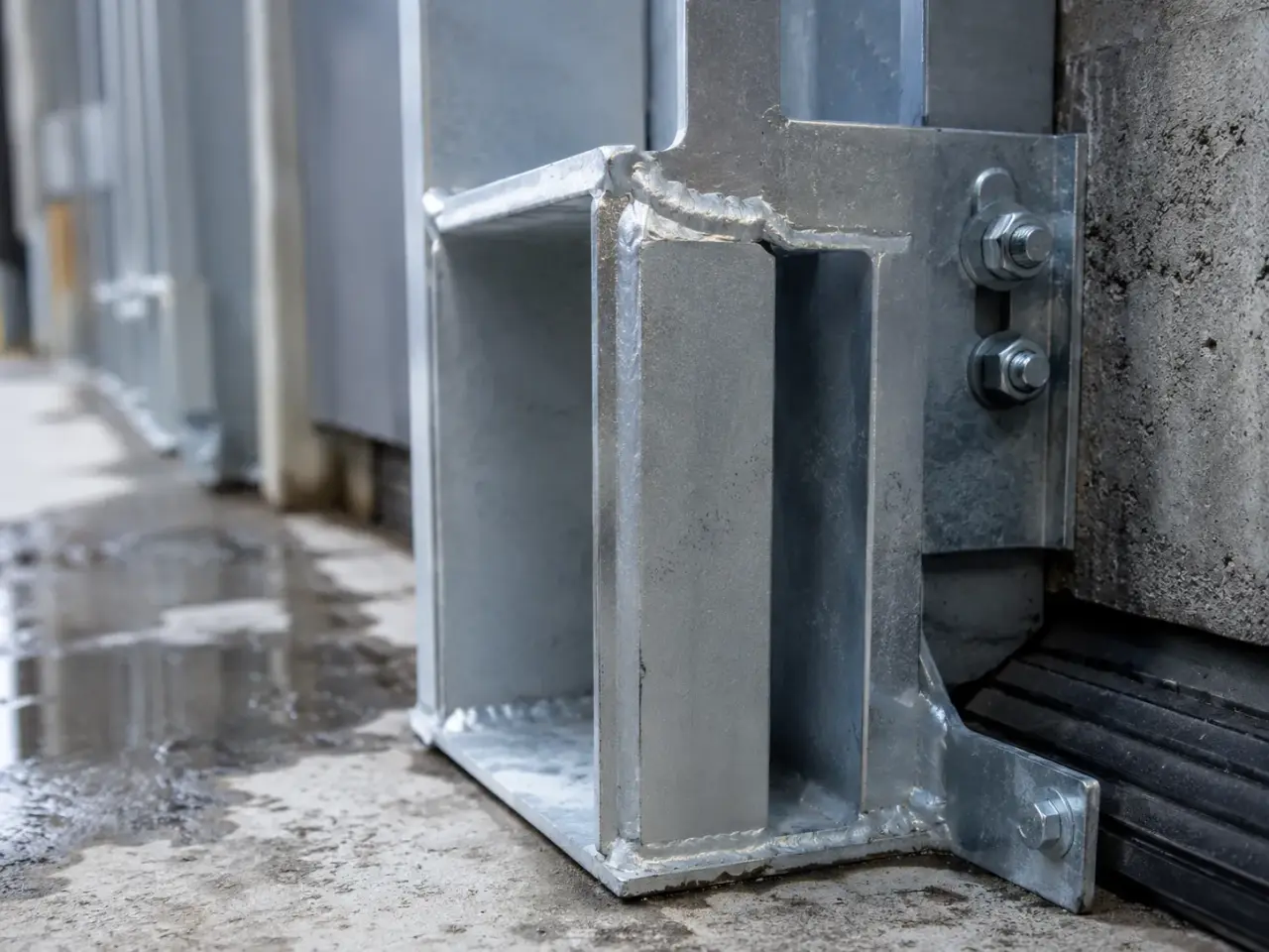 Commercial Door Dock and Access Systems in Caledon being fabricated and installed by The Grate Guys