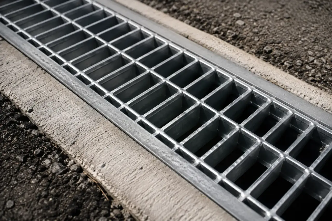 Commercial Metal Grates being fabricated and installed by The Grate Guys