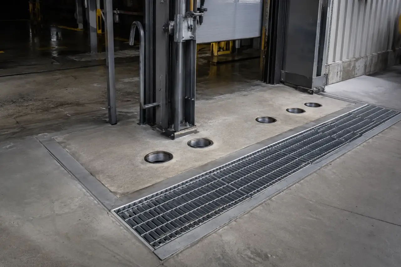 Completed Concrete Cutting and Coring installation by The Grate Guys