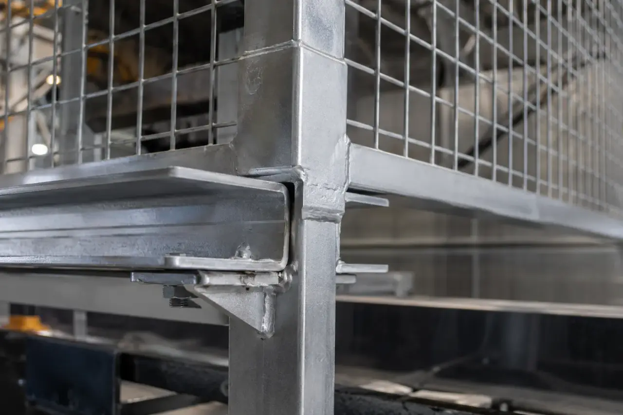 Conveyor Guards in Pickering being fabricated and installed by The Grate Guys
