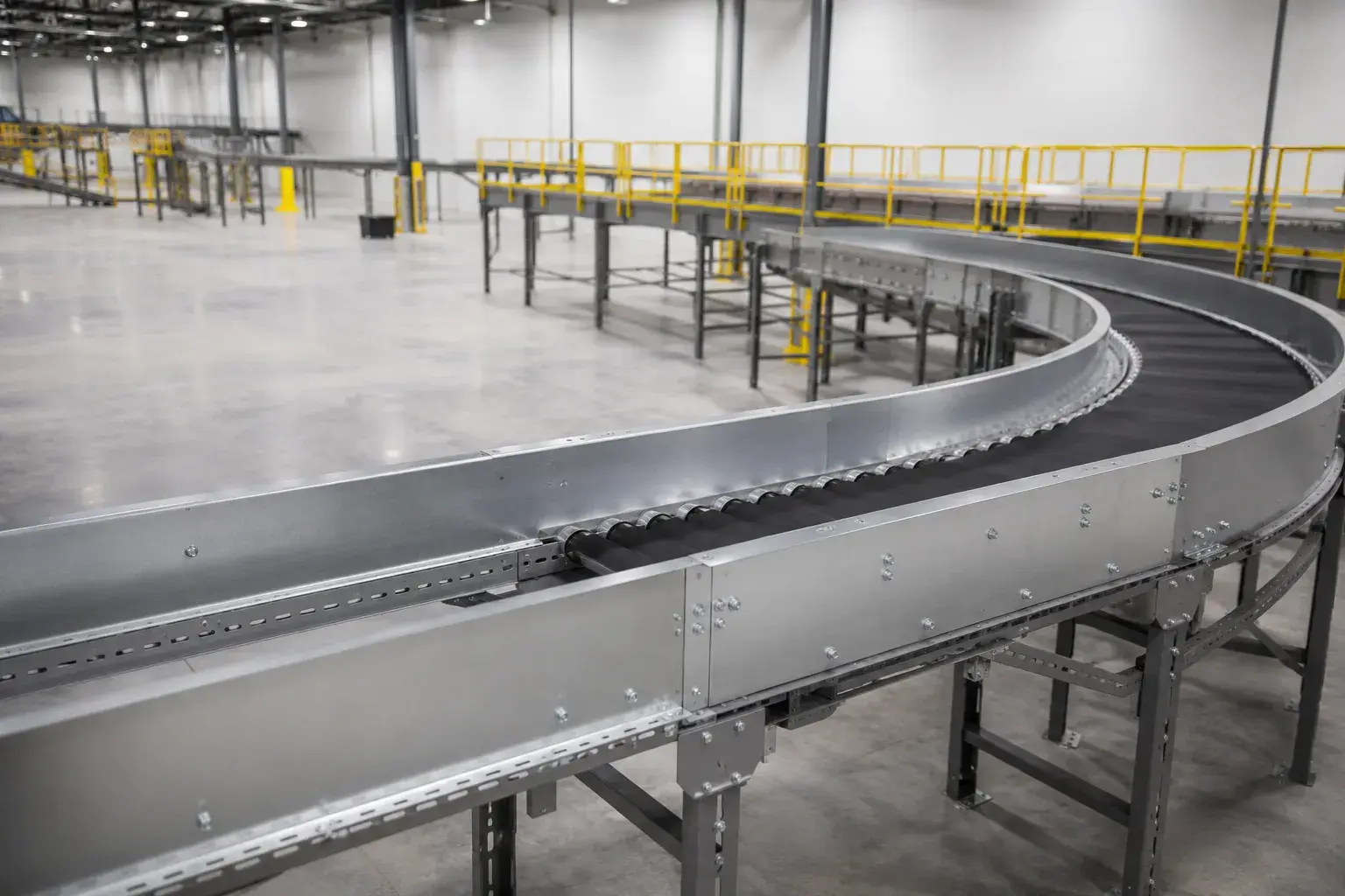 Conveyor Guards in Pickering, Ontario, fabricated and installed by The Grate Guys