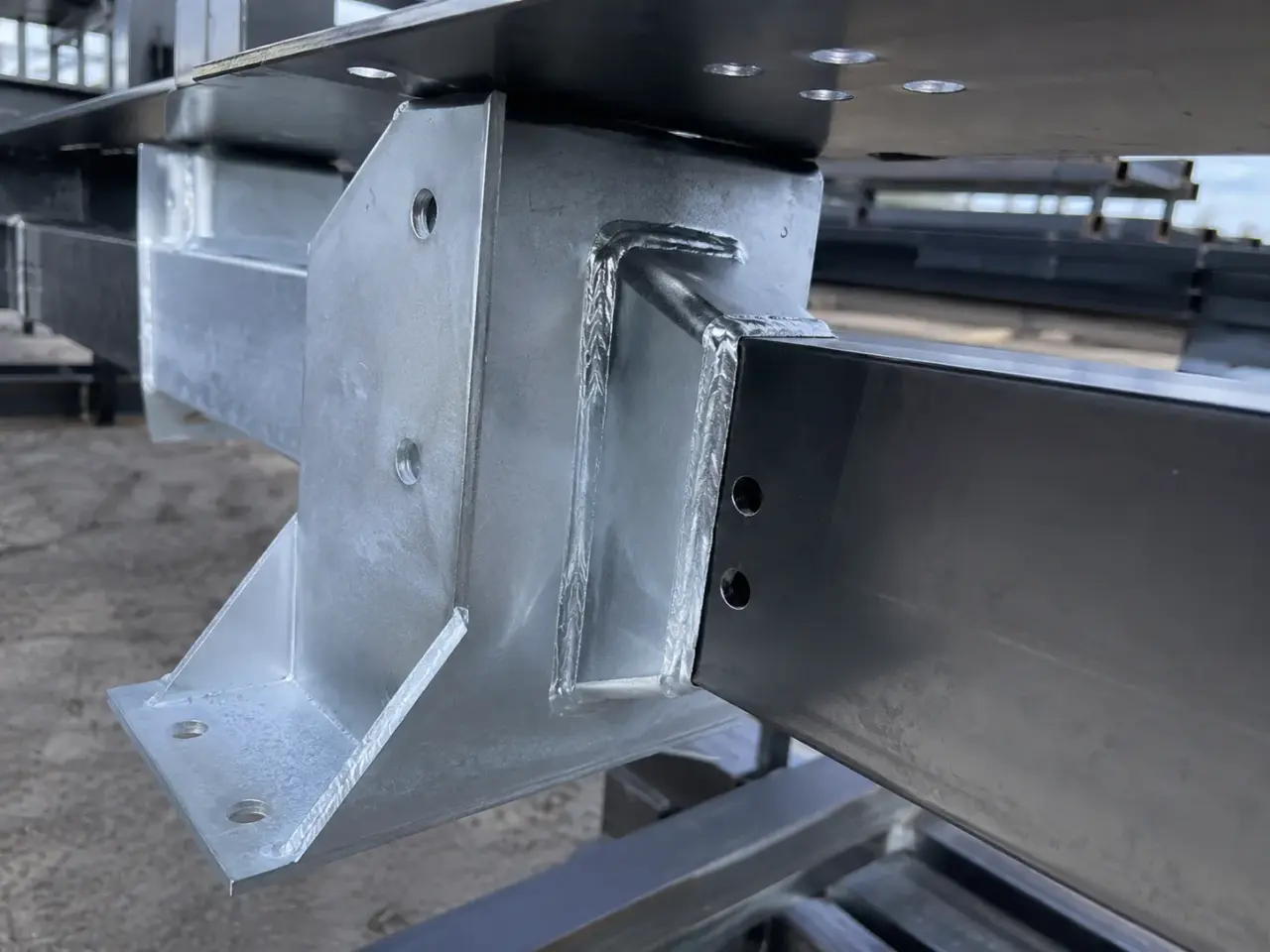 Custom Steel Brackets in Markham being fabricated and installed by The Grate Guys