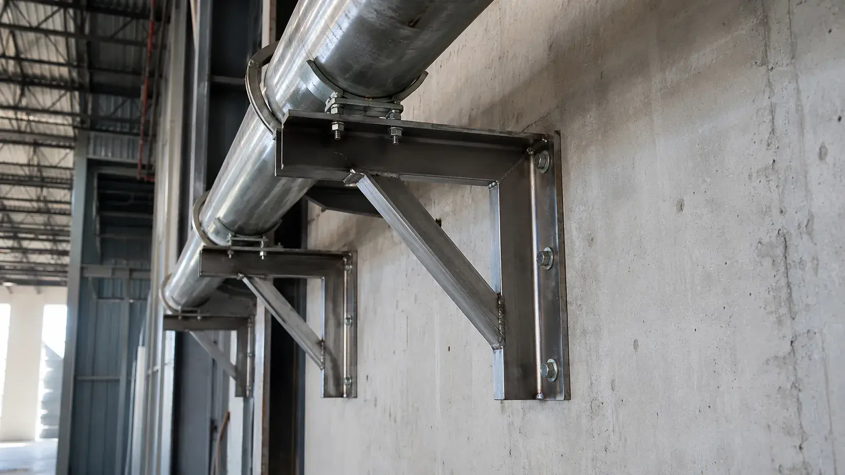 Custom Steel Brackets in Markham, Ontario, fabricated and installed by The Grate Guys