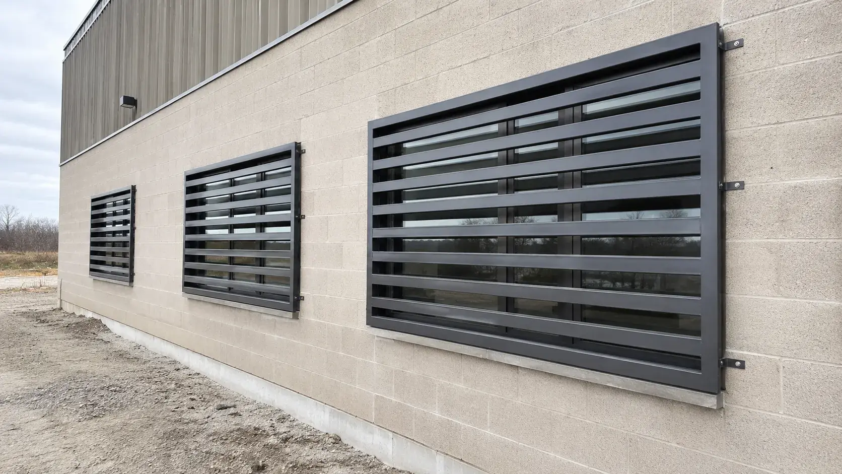 Custom Window Grilles in Markham, Ontario, fabricated and installed by The Grate Guys