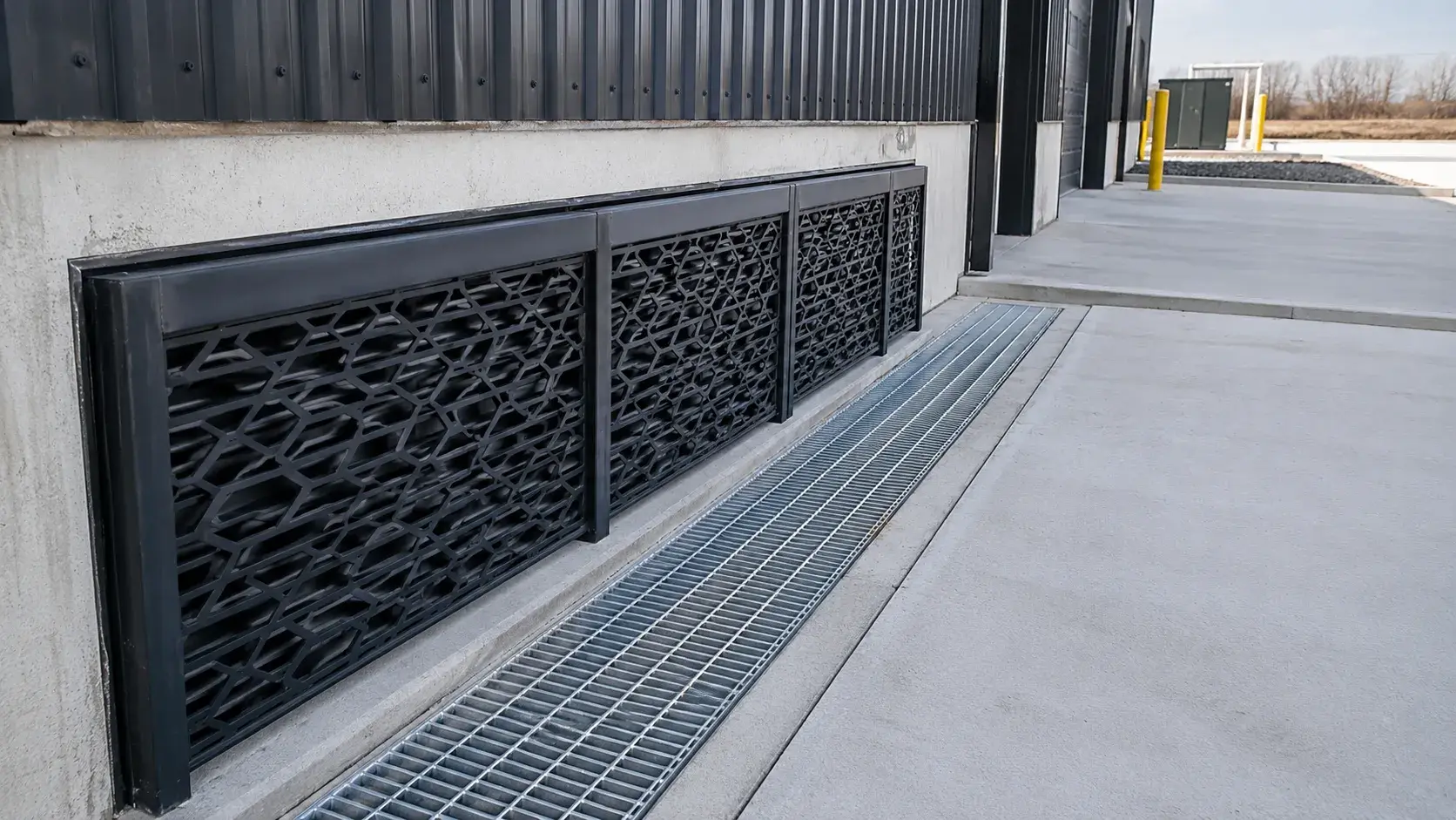 Decorative Metal Grates in Caledon, Ontario, fabricated and installed by The Grate Guys