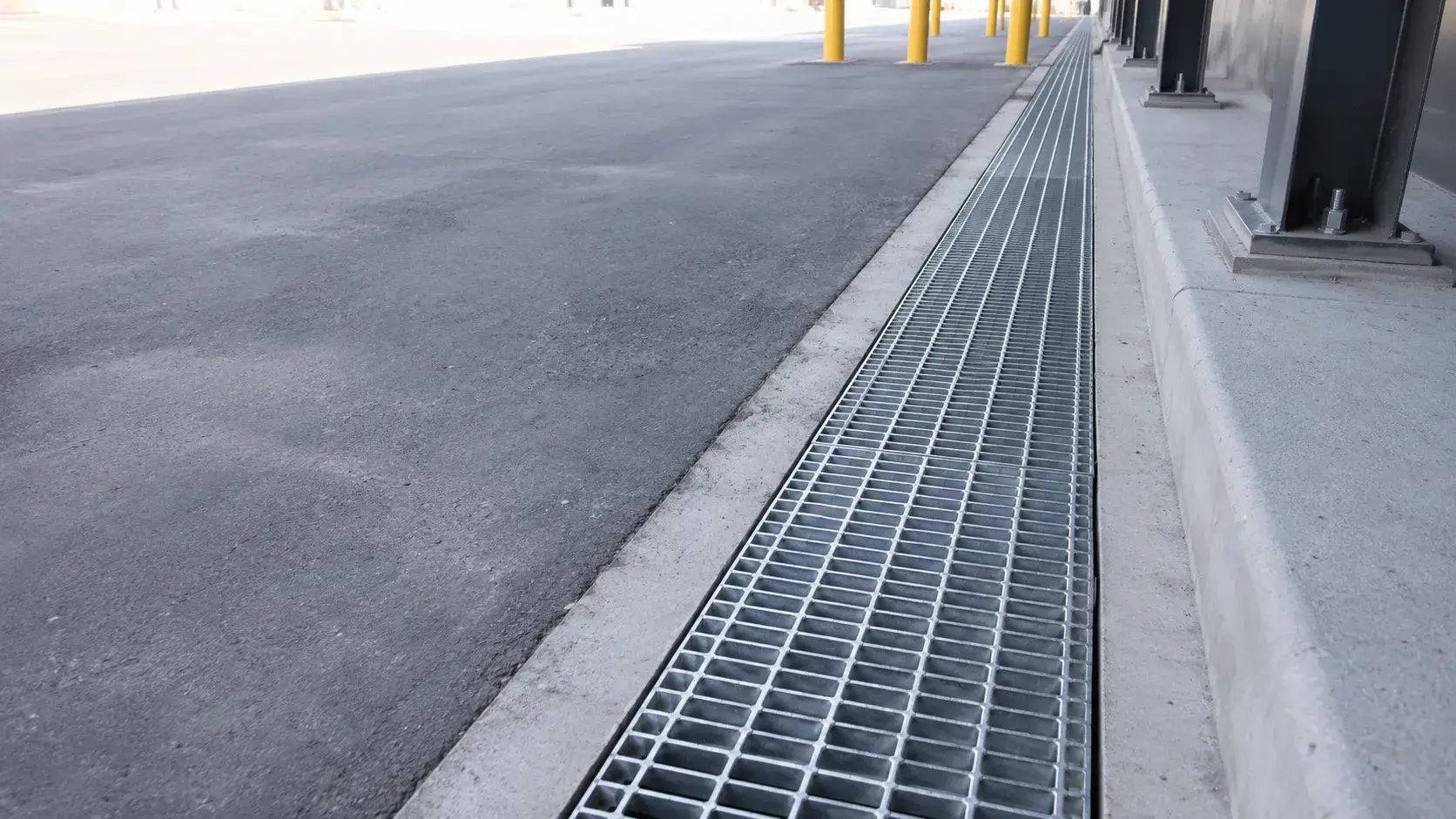 Drainage Grates in Bradford, Ontario, fabricated and installed by The Grate Guys