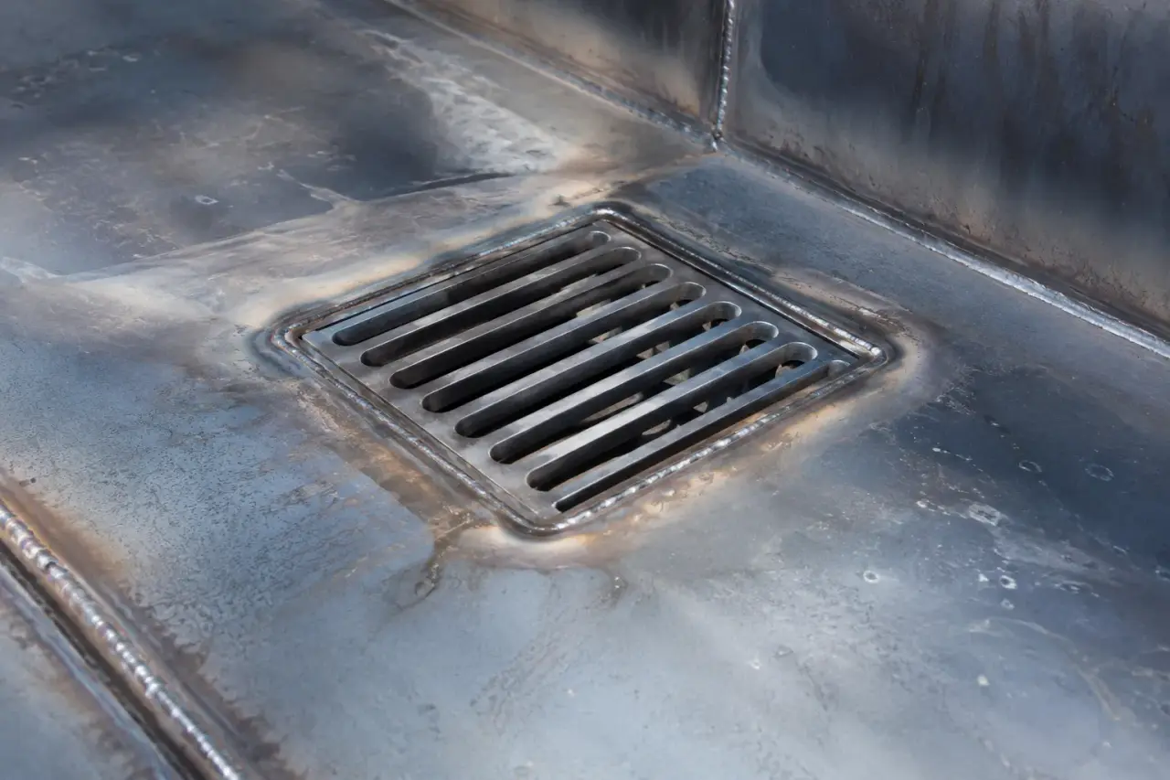 Drainage Repair in Markham being fabricated and installed by The Grate Guys