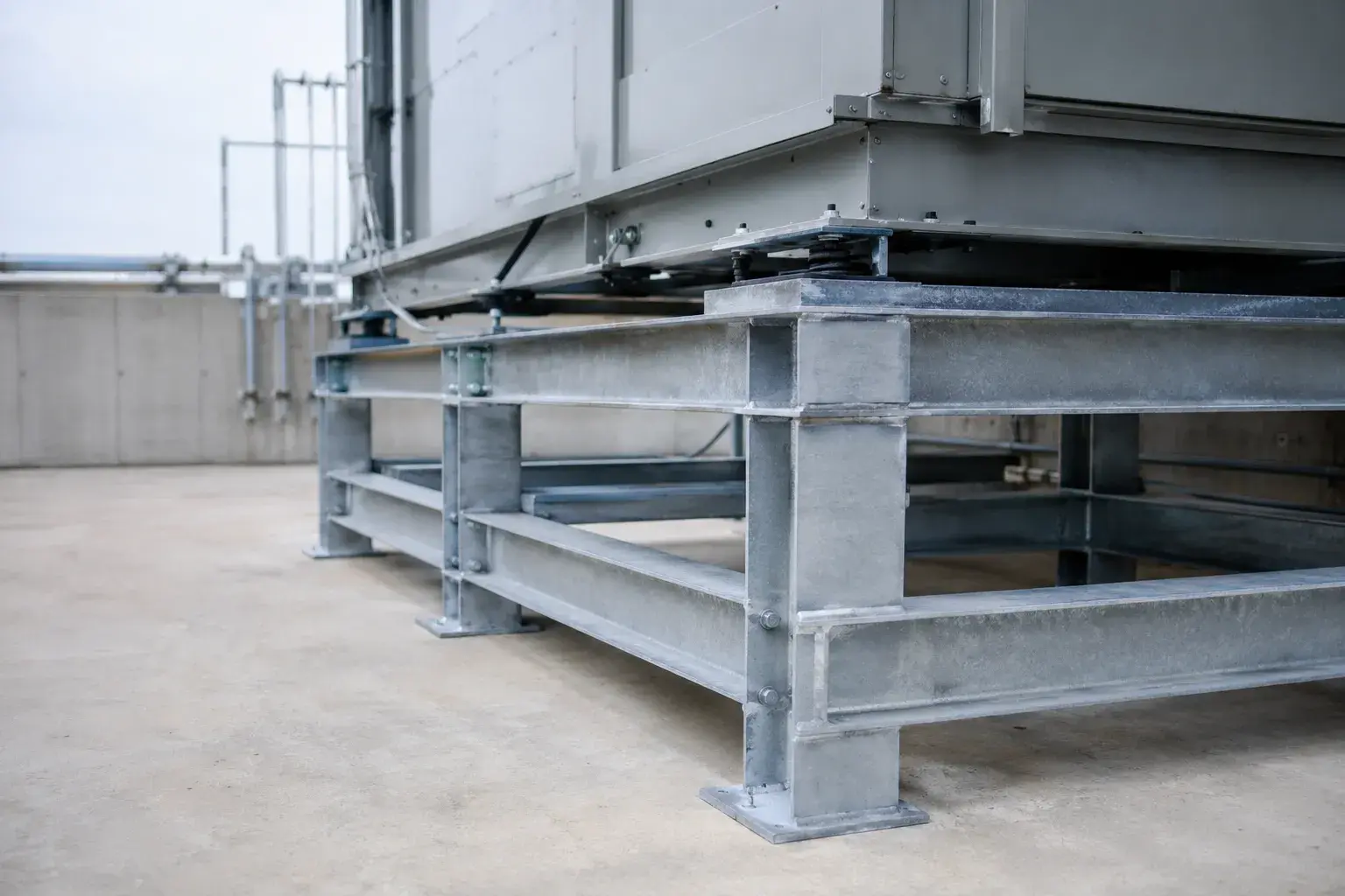 Dunnage Steel in Aurora, Ontario, fabricated and installed by The Grate Guys