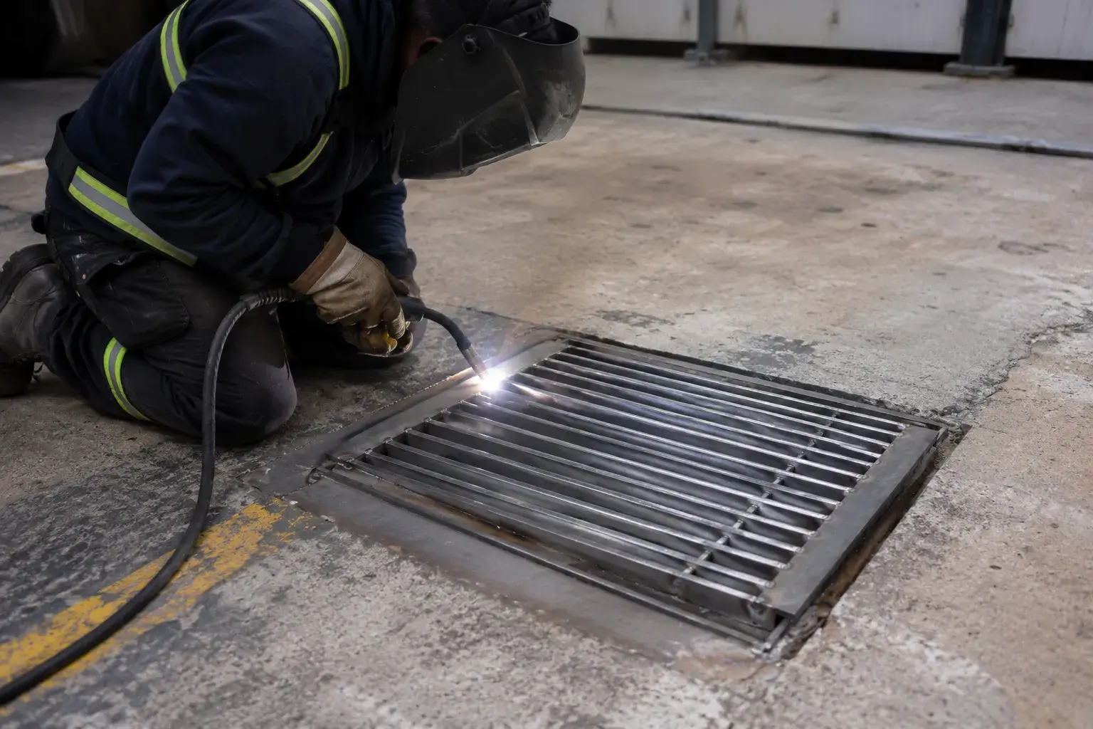 Emergency Metal Repair in Markham, Ontario, fabricated and installed by The Grate Guys