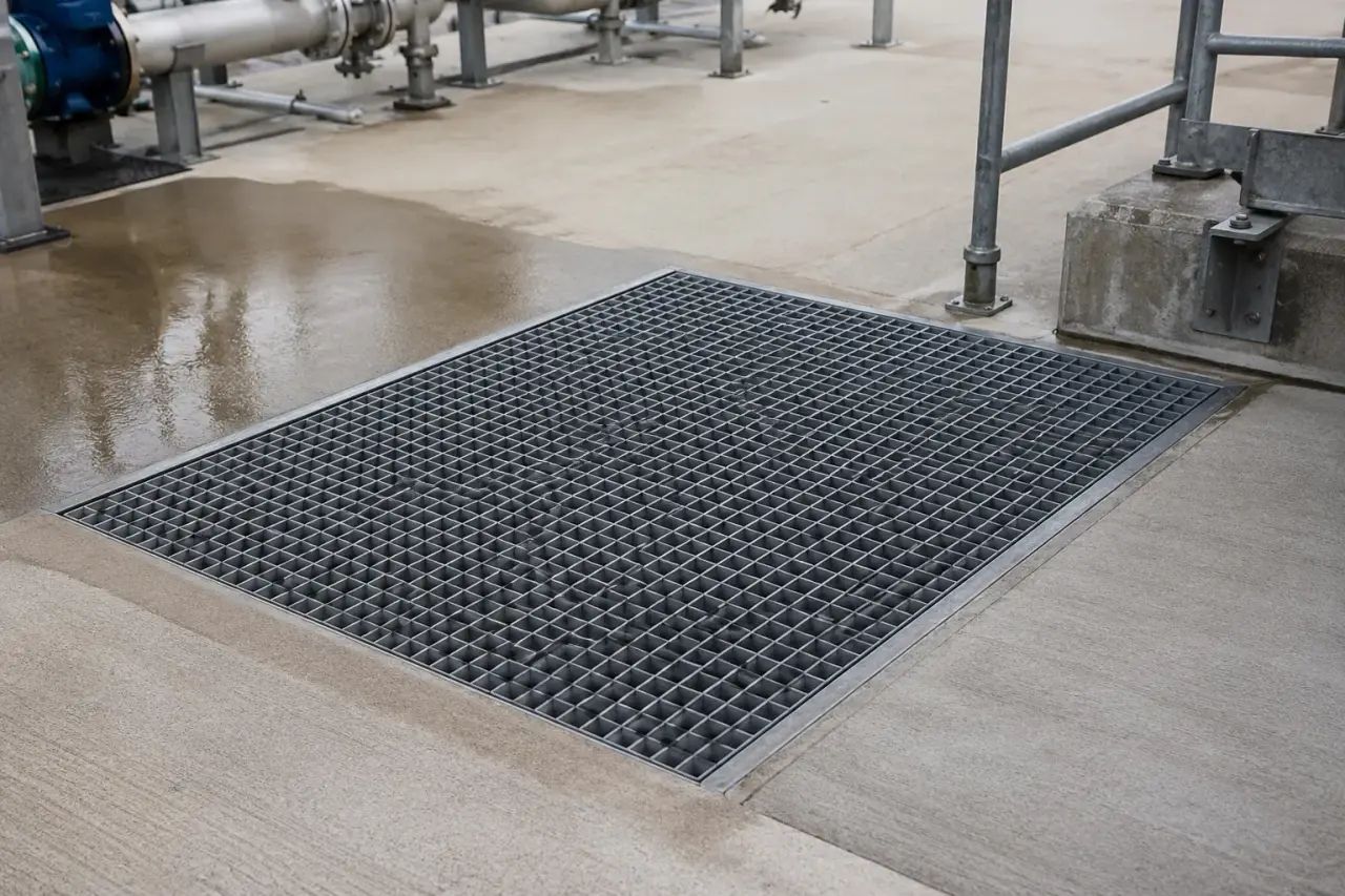 Completed Fiberglass Grating installation in Markham by The Grate Guys