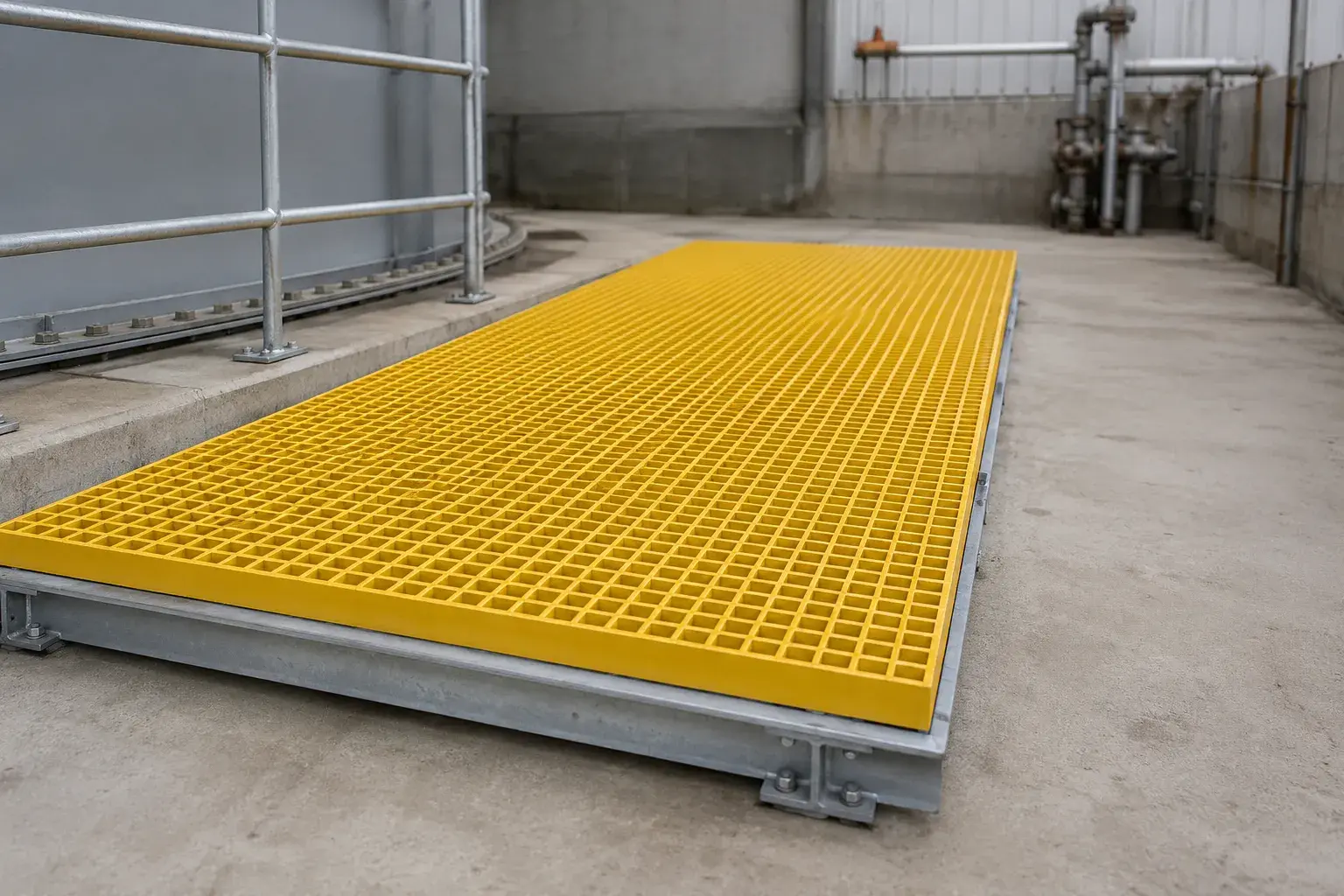 Fiberglass Grating in Markham, Ontario, fabricated and installed by The Grate Guys