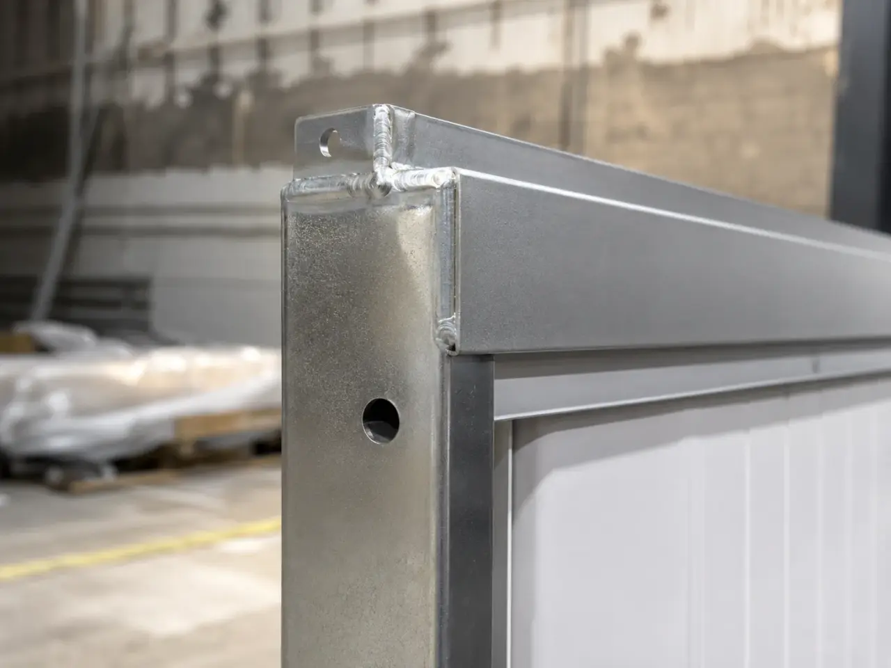 Freezer Doors in Markham being fabricated and installed by The Grate Guys