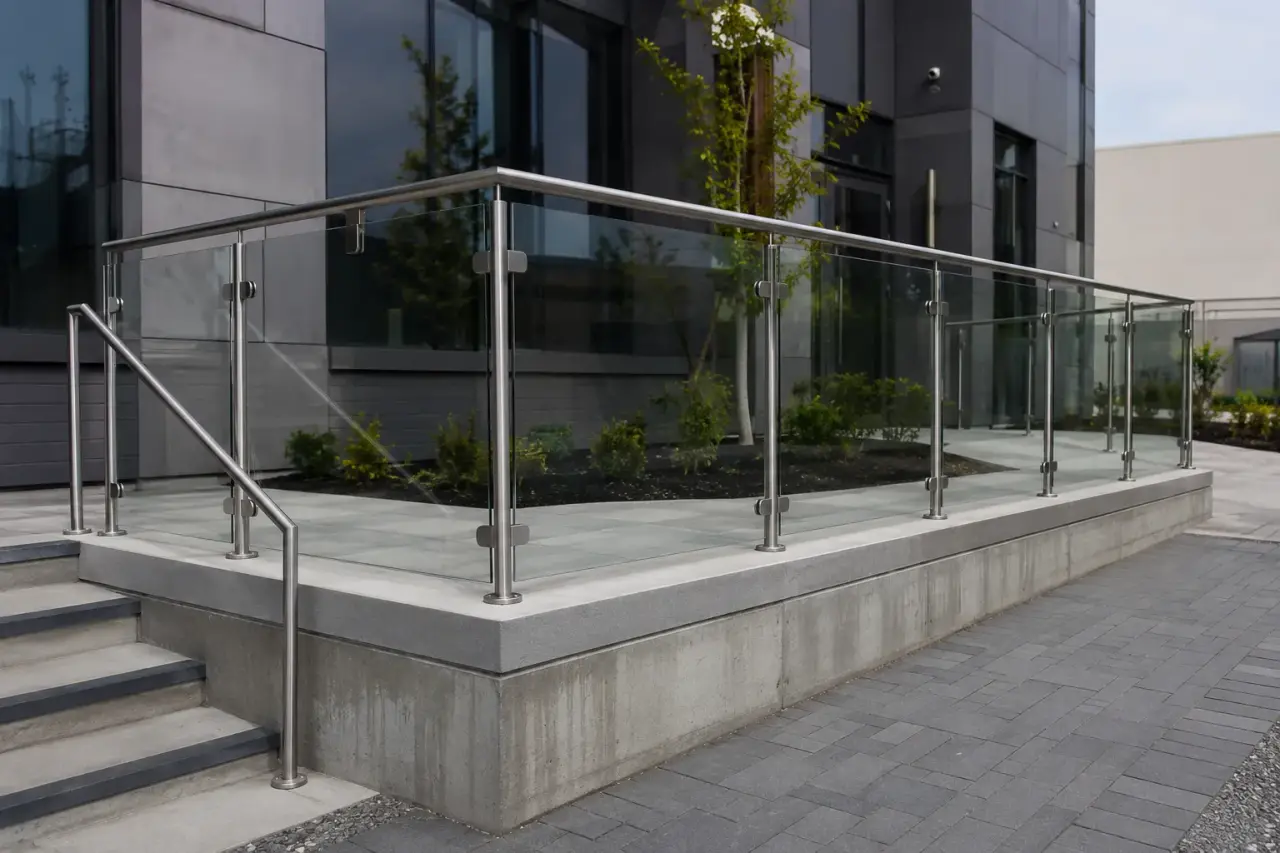 Where glass railing is needed in Markham for Glass Railing in Markham