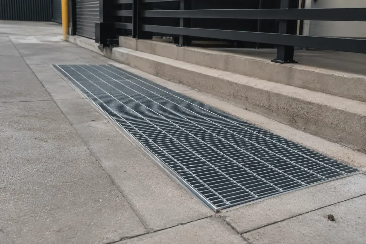 Completed Heavy Duty Grates installation by The Grate Guys
