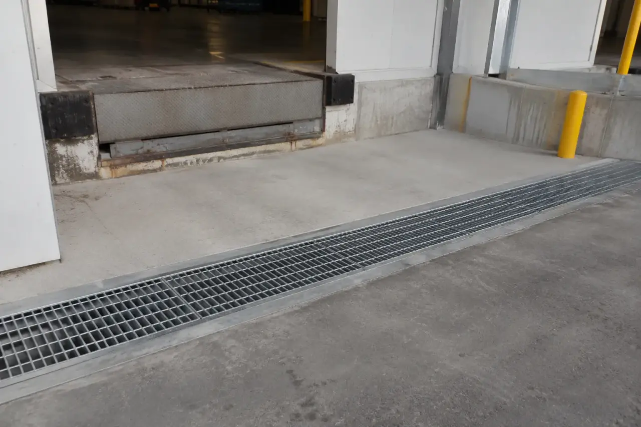 Completed Heavy Duty Trench Covers installation by The Grate Guys