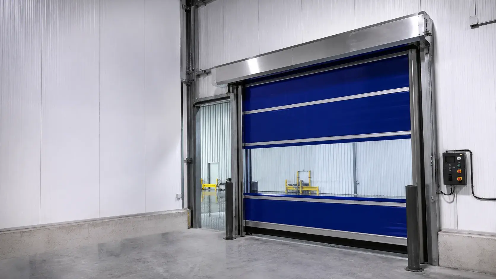 High Speed Doors in Markham, Ontario, fabricated and installed by The Grate Guys