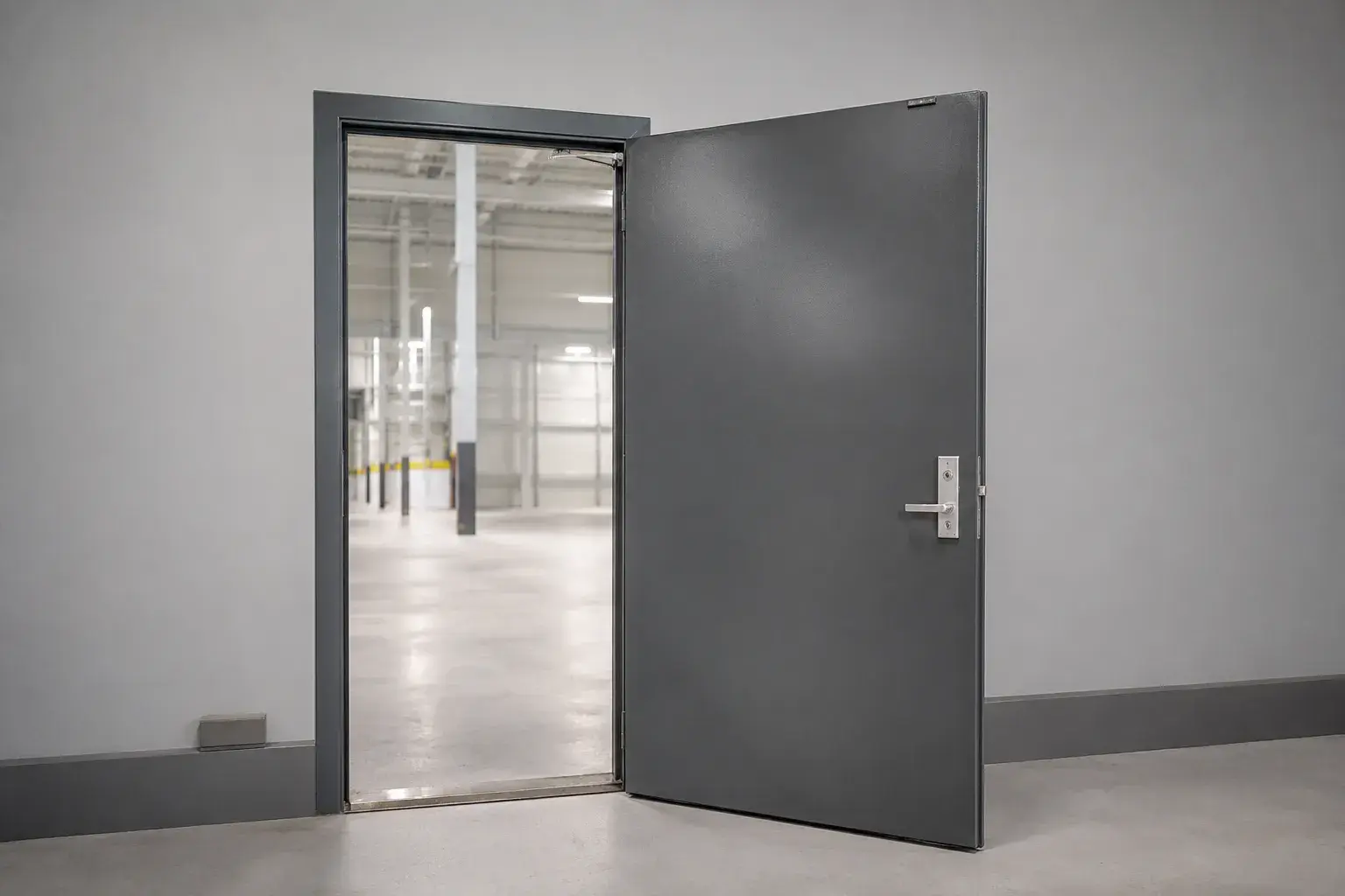 Hollow Metal Doors and Frames in Markham, Ontario, fabricated and installed by The Grate Guys