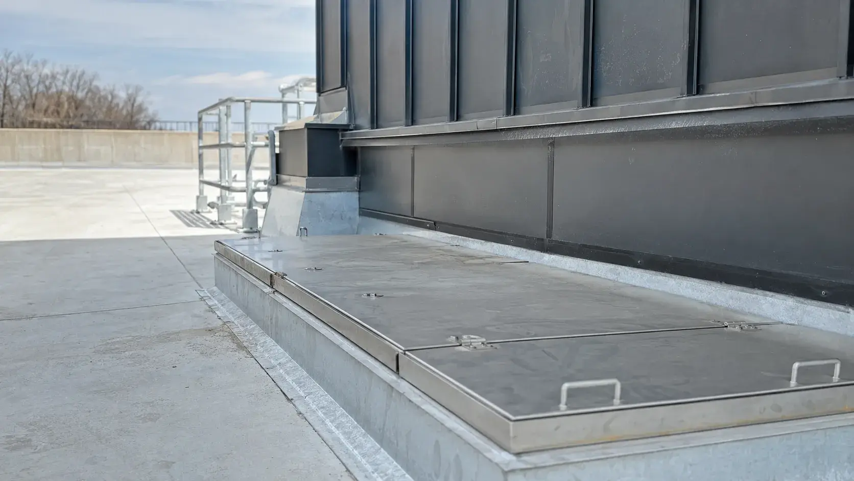 Hygienic Access Covers in Georgetown, Ontario, fabricated and installed by The Grate Guys