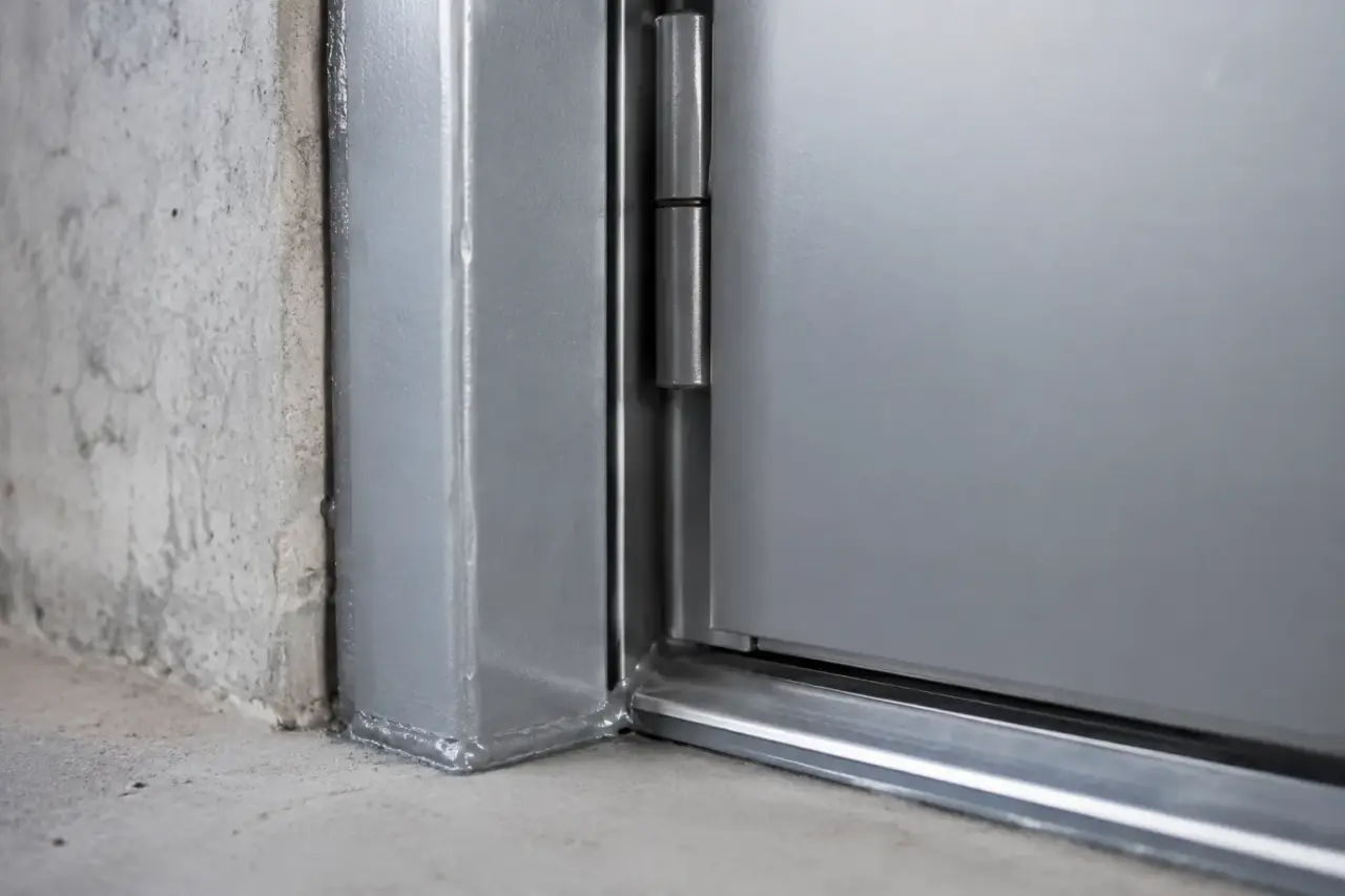 Industrial Door Repair in Markham being fabricated and installed by The Grate Guys