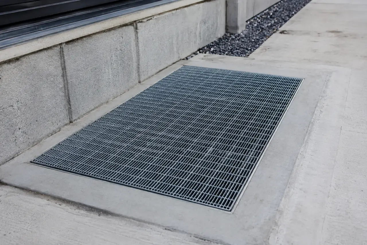 Industrial Floor Grates, fabricated and installed by The Grate Guys
