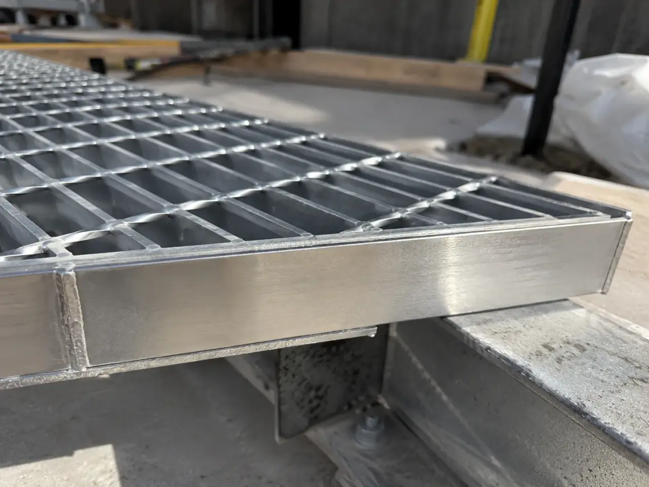 Industrial Metal Grates in Georgetown being fabricated and installed by The Grate Guys