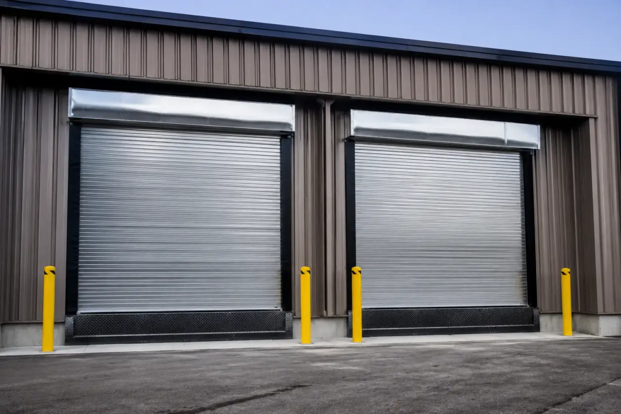 Completed Loading Dock Doors installation by The Grate Guys