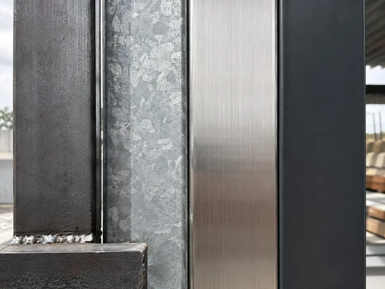 Materials and Finishes in Caledon being fabricated and installed by The Grate Guys