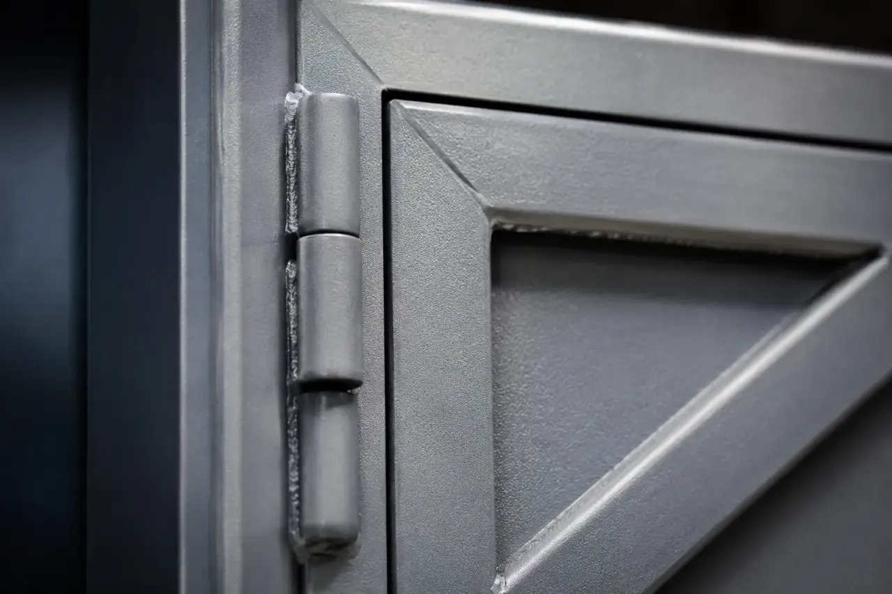 Metal Doors in Pickering being fabricated and installed by The Grate Guys