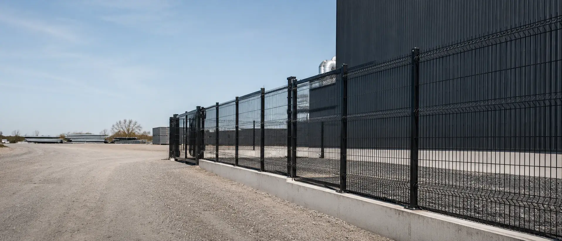Metal Fencing in Caledon, Ontario, fabricated and installed by The Grate Guys