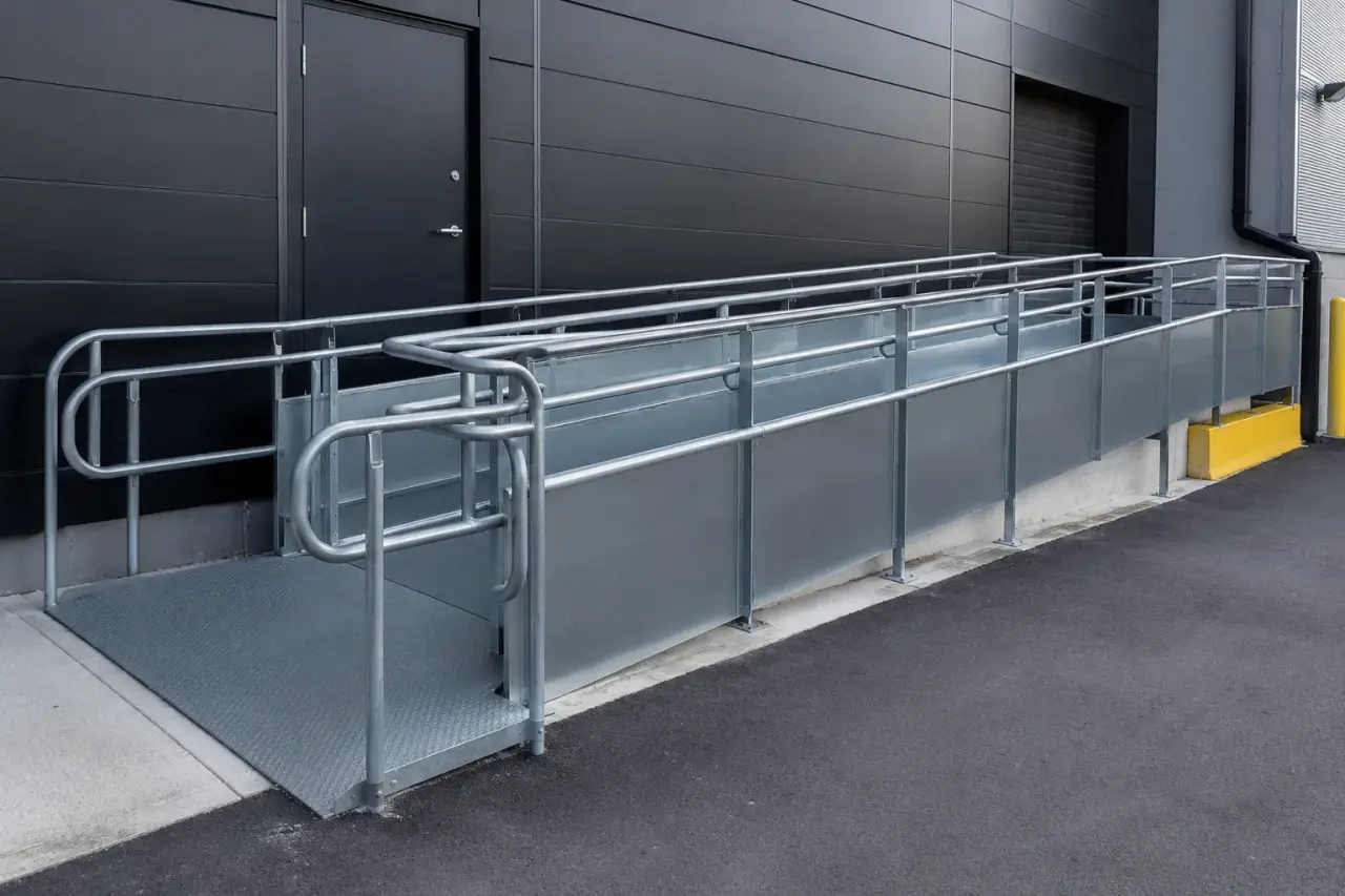 Completed Metal Forming installation by The Grate Guys