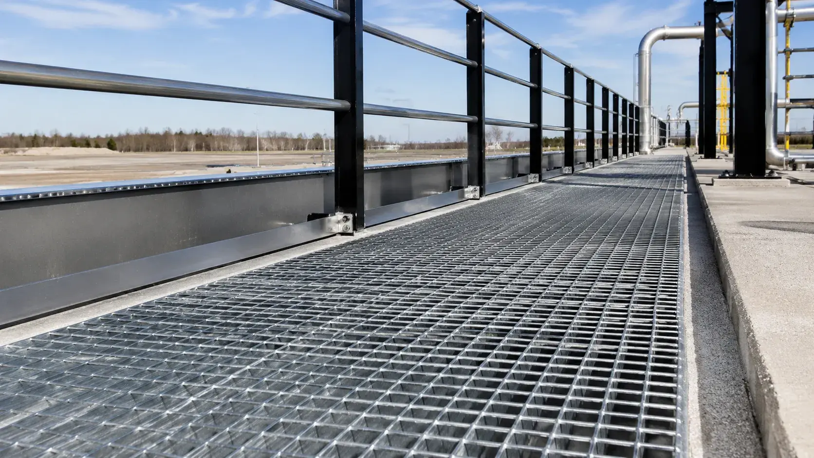 Metal Grating in Caledon, Ontario, fabricated and installed by The Grate Guys