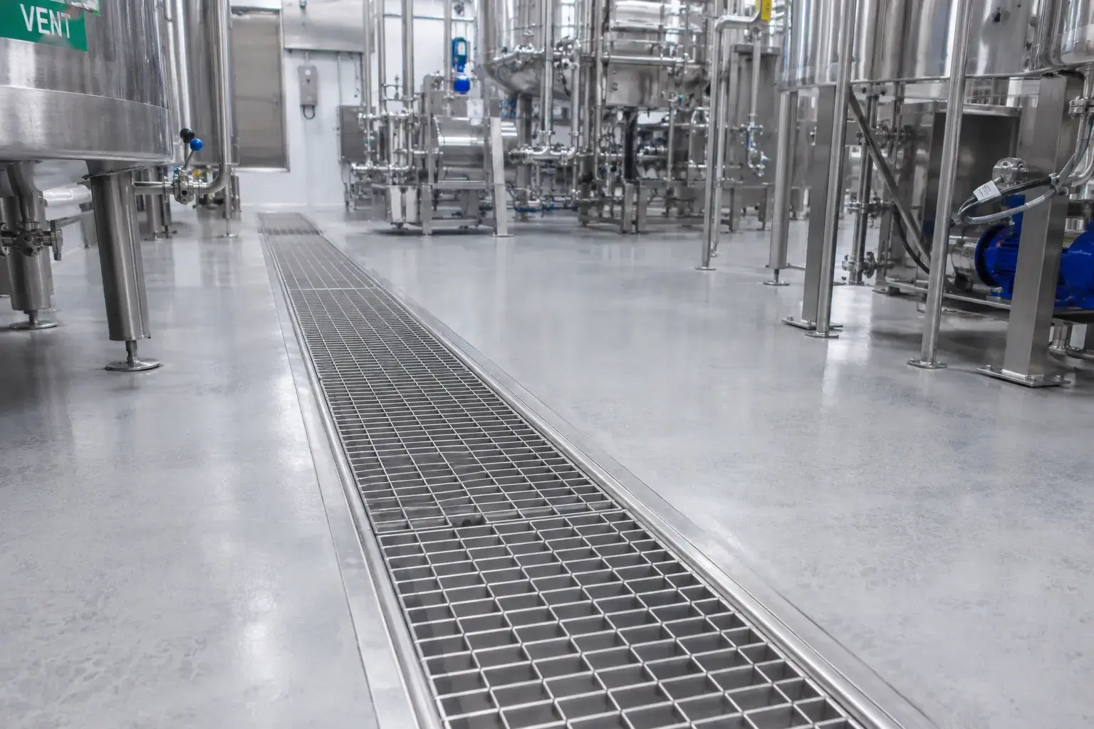 Pharmaceutical Facility Grates, fabricated and installed by The Grate Guys
