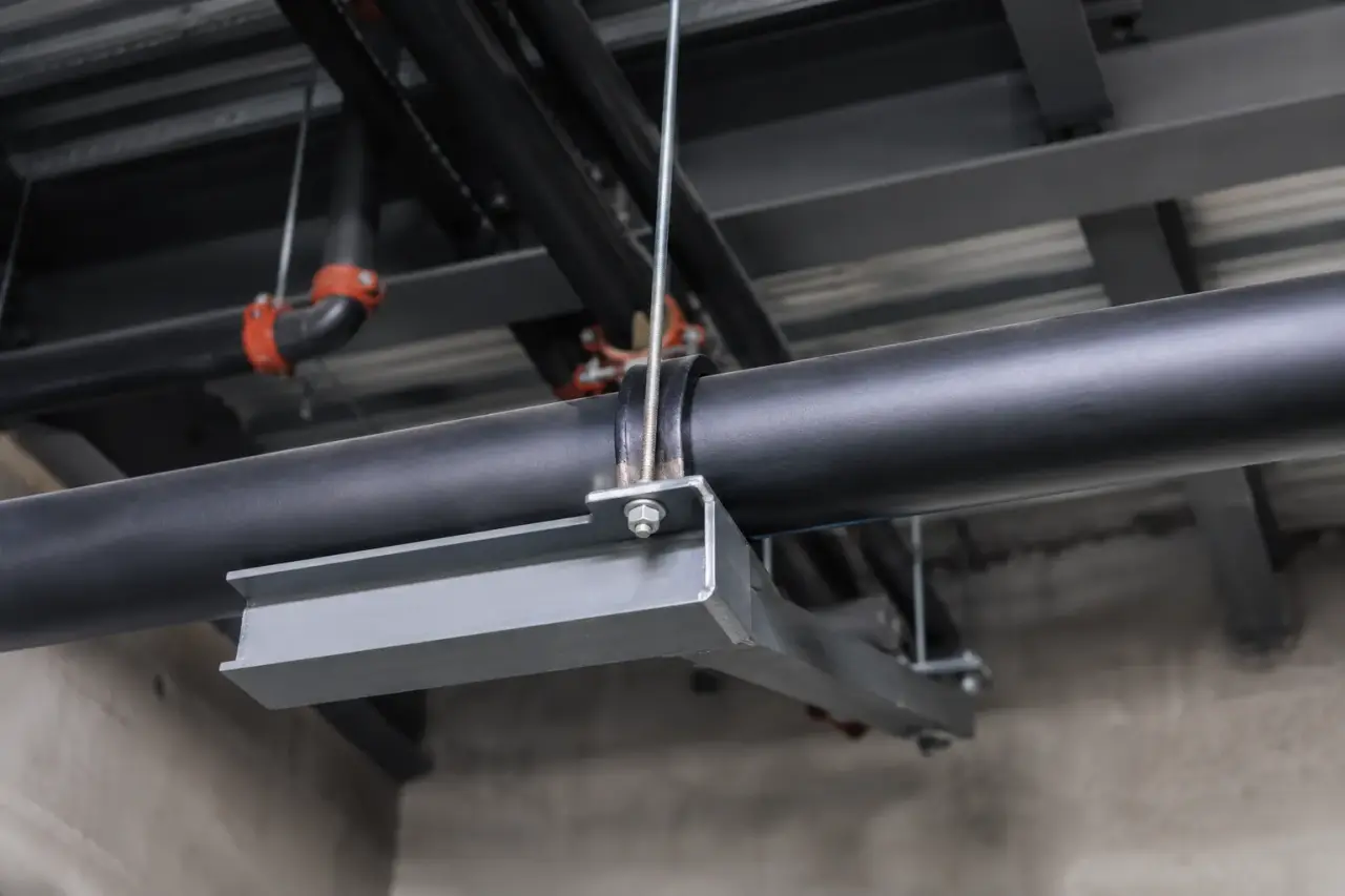 Completed Pipe Supports and Hangers installation in Caledon by The Grate Guys