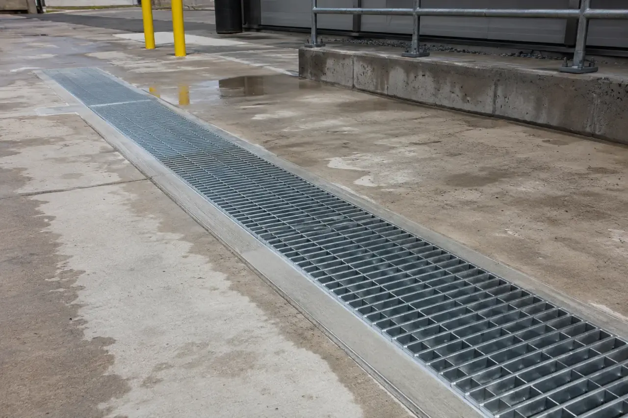Completed Press Locked Grating installation in Markham by The Grate Guys