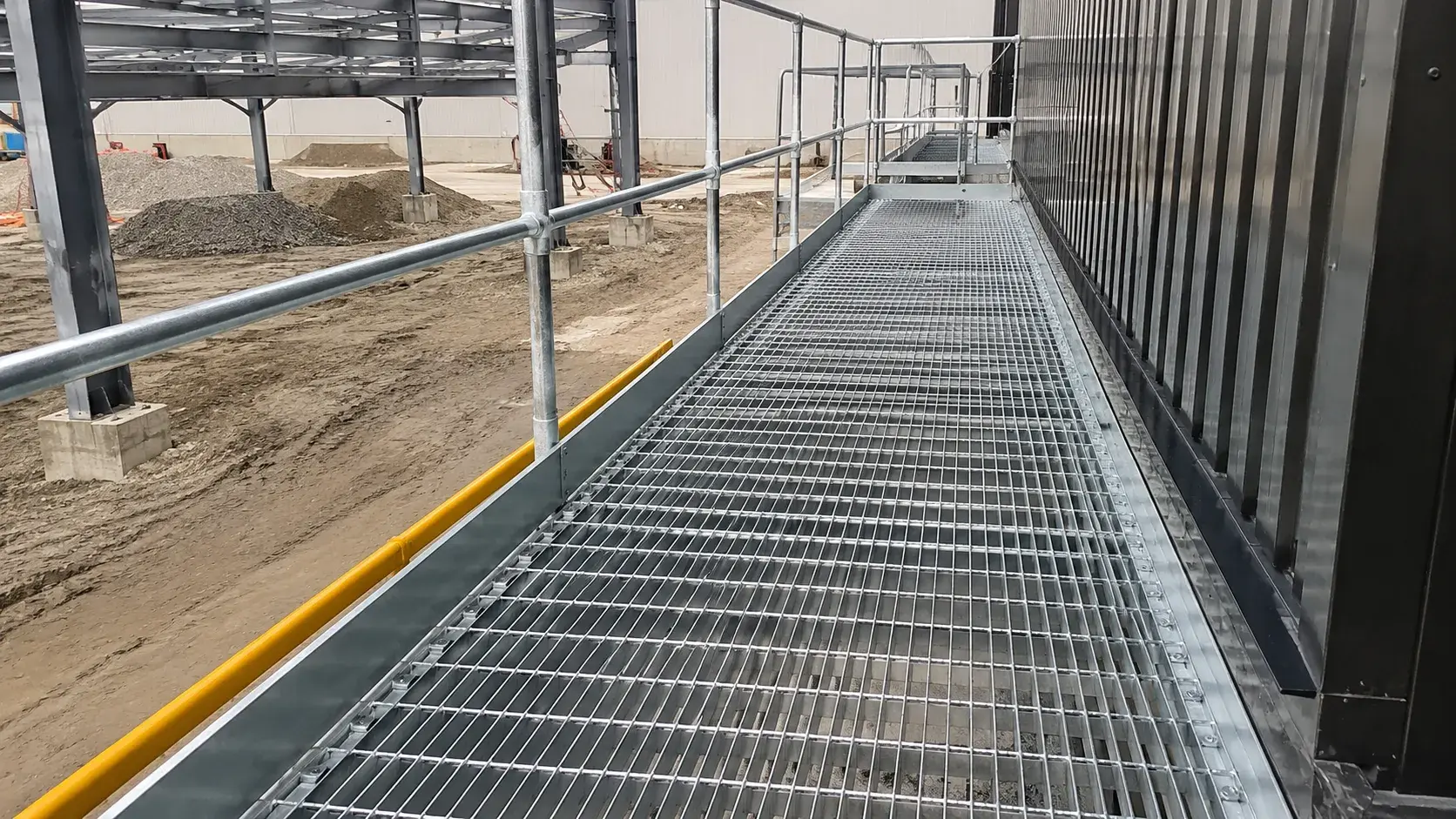 Press Locked Grating in Markham, Ontario, fabricated and installed by The Grate Guys