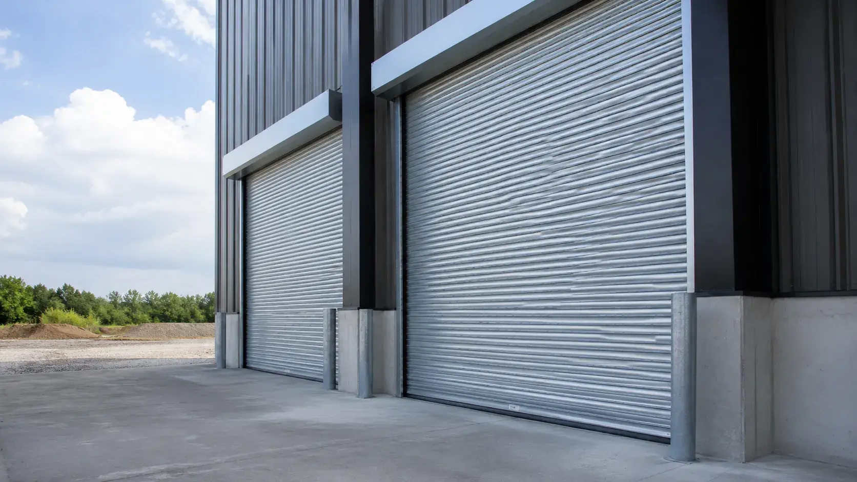 Rolling Steel Doors in Markham, Ontario, fabricated and installed by The Grate Guys