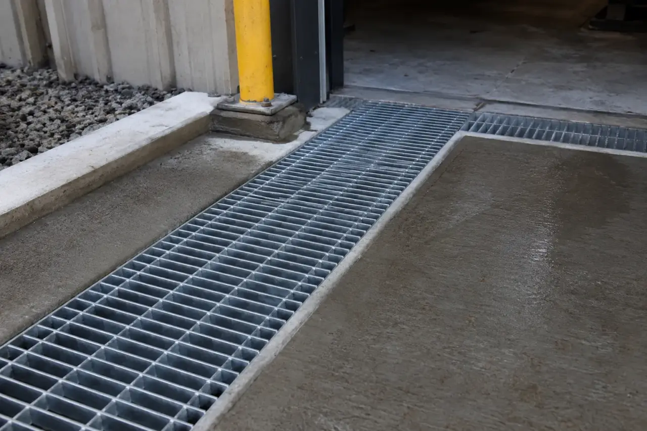 Completed Serrated Grating installation in Georgetown by The Grate Guys