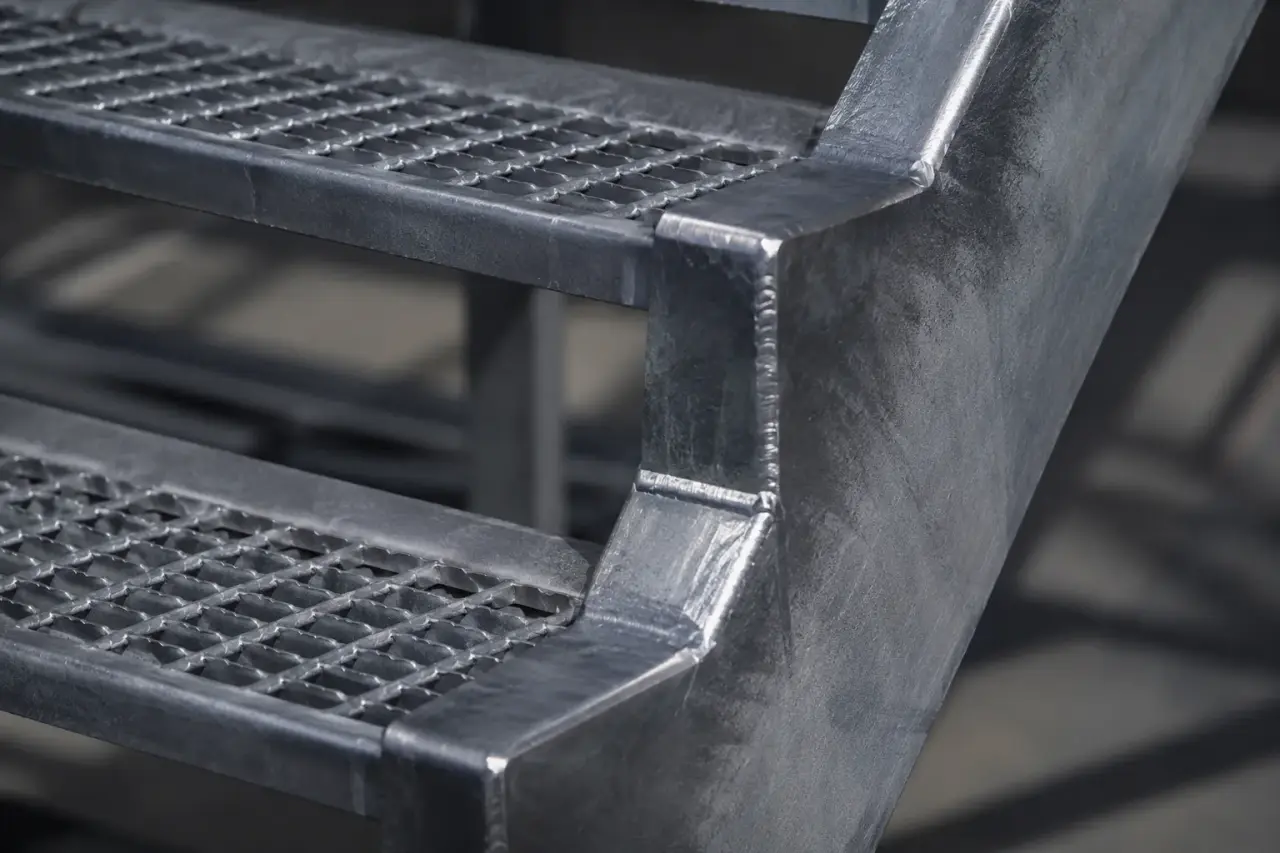 Ship Ladders in Caledon being fabricated and installed by The Grate Guys