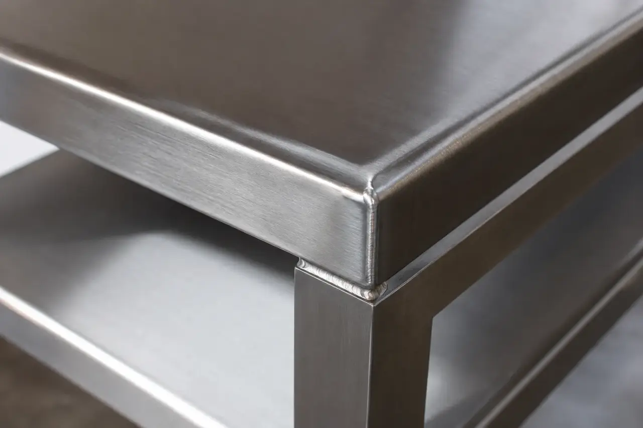 Stainless Steel Tables in Caledon being fabricated and installed by The Grate Guys