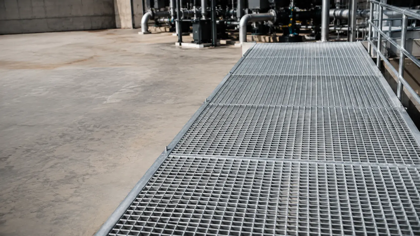 Steel Bar Grating, fabricated and installed by The Grate Guys